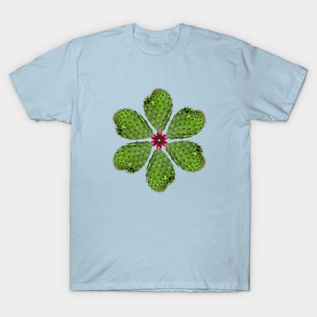 Flor de Nopal T-Shirt by Eduardo Tejedor